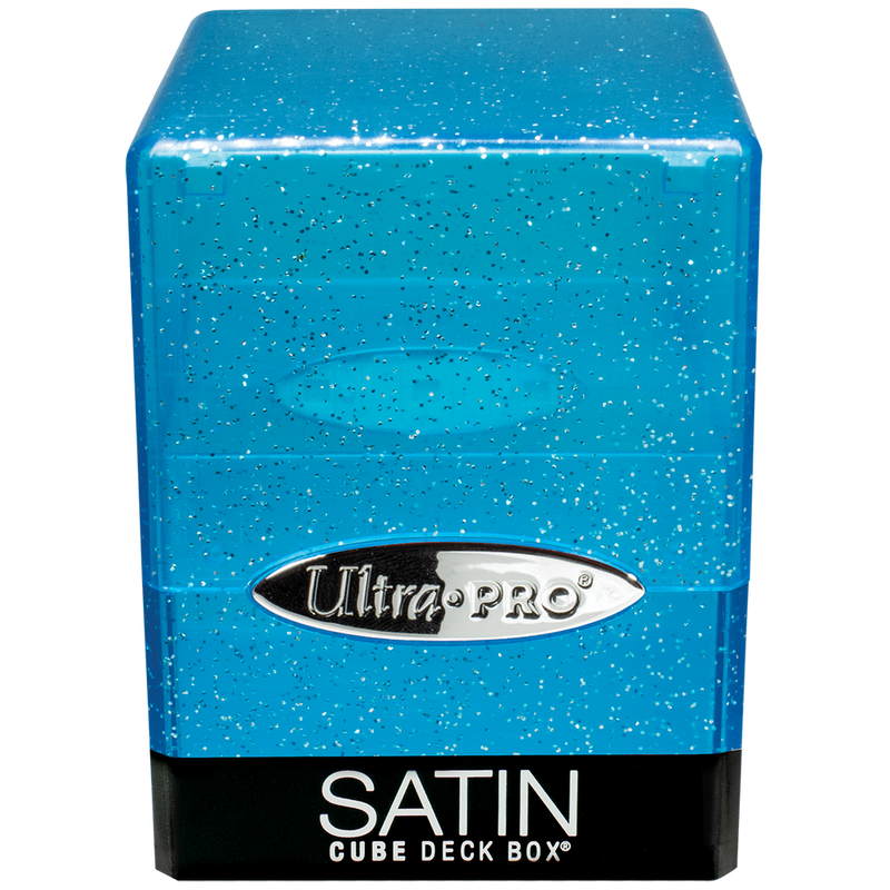 Ultra Pro - Satin Cube -  Glitter Blue