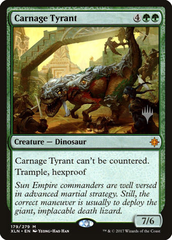 XLN-179P - Carnage Tyrant - Promo Stamped - Non Foil  - NM