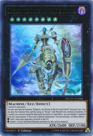 DUOV-EN084 - Dingirsu, the Orcust of the Evening Star - Ultra Rare 1st Edition -  NM