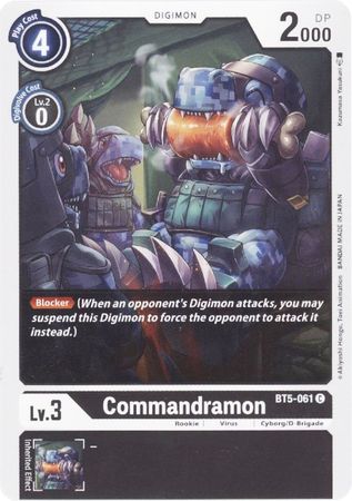 BT5-061 - Commandramon - Common - NM