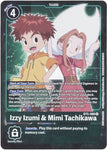 BT5-089 - Izzy Izumi & Mimi Tachikawa (Box Topper) - Rare - NM