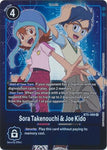 BT5-088 - Sora Takenouchi & Joe Kido (Box Topper) - Rare - NM