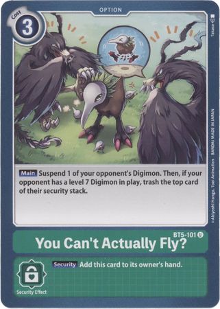 BT5-101 - You Can't Actually Fly? - Uncommon -  NM