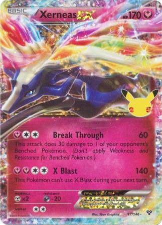 97/146 - Xerneas EX - Ultra Rare (Classic Collection) - NM