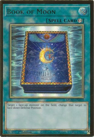 MGED-EN039 - Book of Moon - Premium Gold Rare 1st Edition - NM