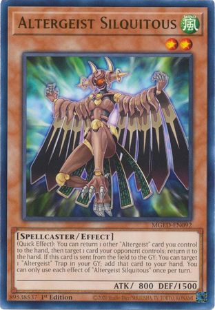 MGED-EN092 - Altergeist Silquitous - Rare 1st Edition - NM