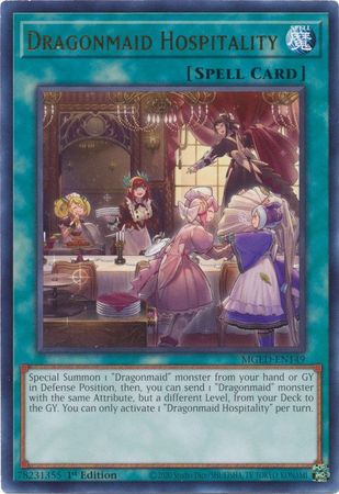 MGED-EN149 - Dragonmaid Hospitality - Rare 1st Edition - NM