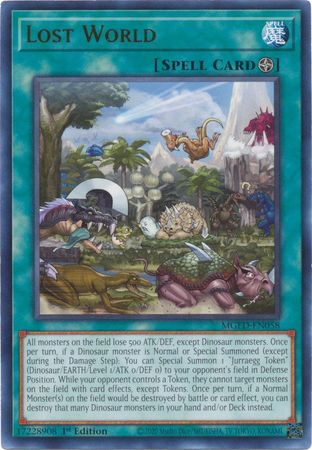 MGED-EN058 - Lost World - Rare 1st Edition - NM