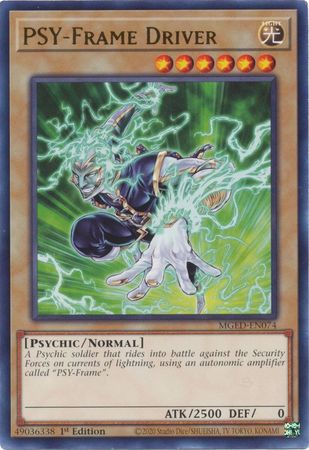 MGED-EN074 - PSY-Frame Driver - Rare 1st Edition - NM