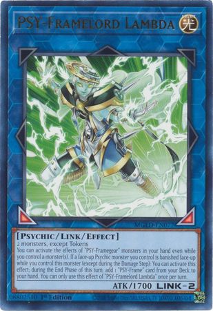 MGED-EN077 - PSY-Framelord Lambda - Rare 1st Edition - NM