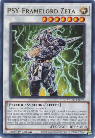 MGED-EN075 - PSY-Framelord Zeta - Rare 1st Edition - NM