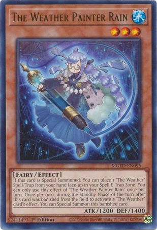 MGED-EN096 - The Weather Painter Rain - Rare 1st Edition - NM