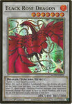 MGED-EN026 - Black Rose Dragon (alternate art) - Premium Gold Rare 1st Edition - NM