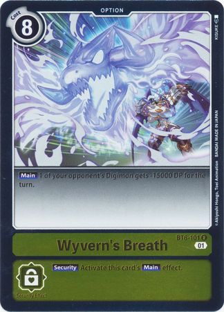 BT6-101 - Wyvern's Breath - Rare -  NM