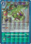P-038 - Green Memory Boost! -  Super Rare - NM