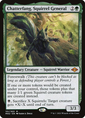 MH2-151- Chatterfang, Squirrel General - Non Foil - NM