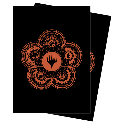 U.P. - MTG Art Sleeves: Colour Wheel - 100ct Deck Protector