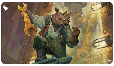Ultra Pro MTG Playmat - Streets of New Capenna - Workshop Warchief