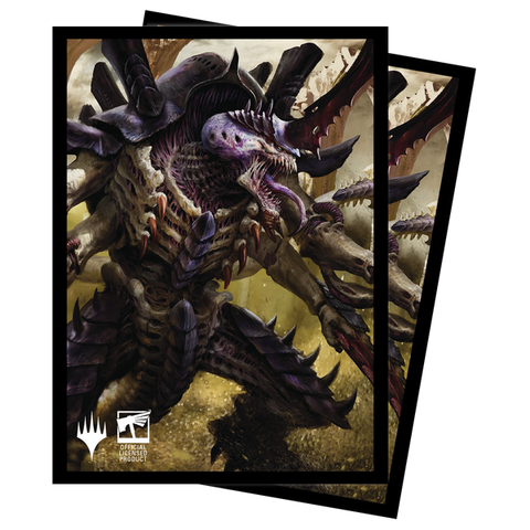 U.P. - Warhammer 40k: The Swarmlord - 100ct. Deck Protectors