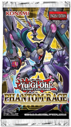 YGO Phantom Rage - 3 Packs
