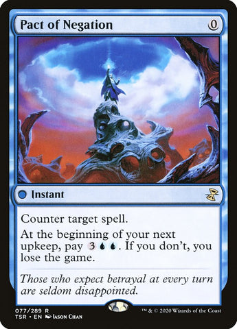 TSR-077 - Pact of Negation - Non Foil  - NM