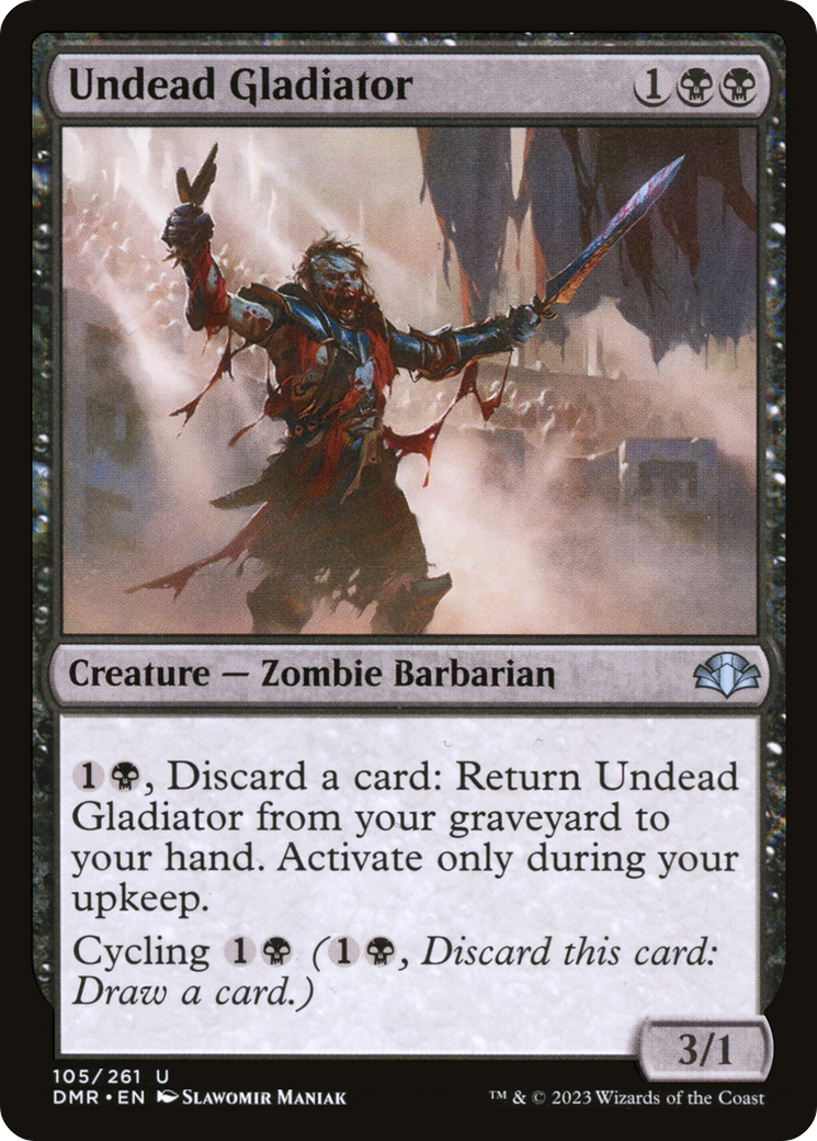 Undead Gladiator [Dominaria Remastered]