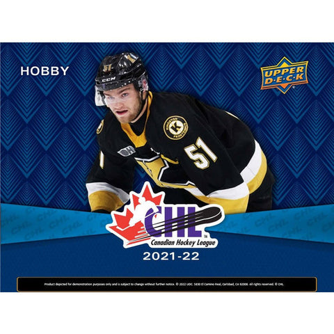 UD - 2021-22 CHL Hockey - Hobby Box