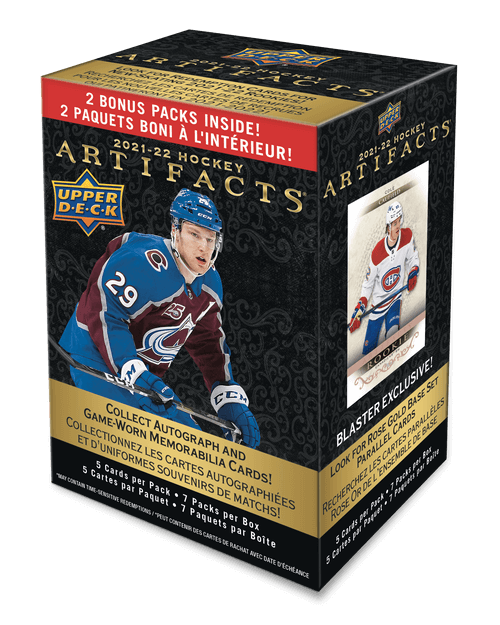 Upper Deck - 2021-22 Artifacts Hockey - Blaster Box