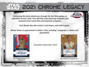 Topps - 2021 Star Wars: Chrome Legacy - Hobby Box