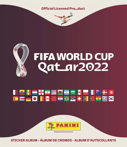 PANINI - 2022 World Cup Soccer Stickers - Hardcover Album Starter