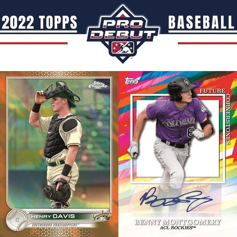 Topps - 2022 Pro Debut Baseball - Hobby Box