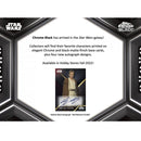 TOPPS - 2022 CHROME BLACK STAR WARS - HOBBY BOX