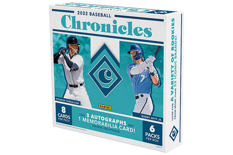 Panini - 2022 Chronicles Baseball - Hobby Box