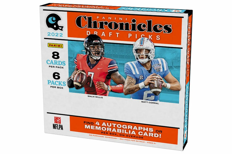 Panini - 2022 Chronicles Draft Picks Football - Hobby Box