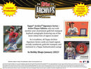 Topps - 2022 Archives Signature Baseball: Active Players - Hobby Box