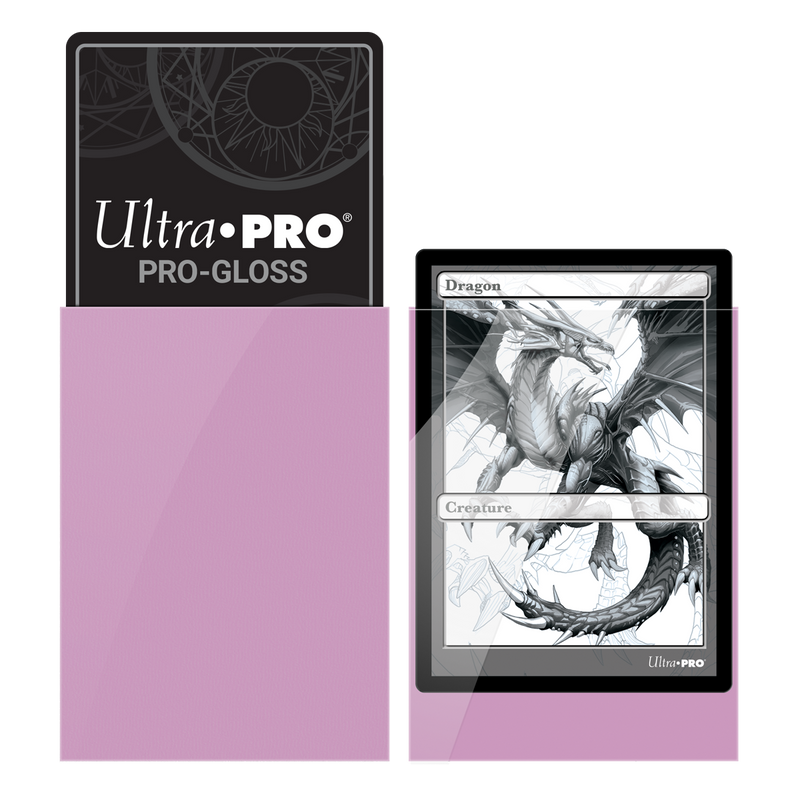 Ultra PRO: Standard 50ct Sleeves - PRO-Gloss (Pink)