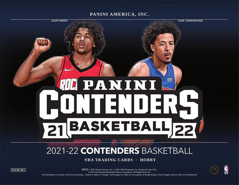 PANINI - 2021-22 Contenders Basketball - Hobby Box
