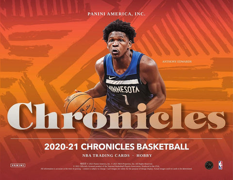 Panini - 2020-21 Chronicles Basketball - Hobby Box