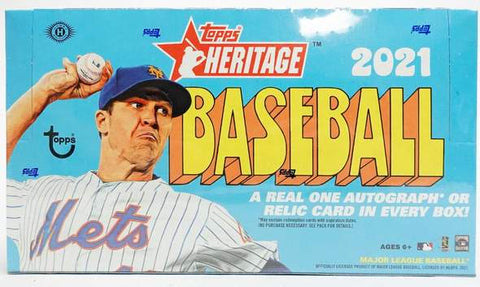 Topps - 2021 Heritage Baseball - Hobby Box
