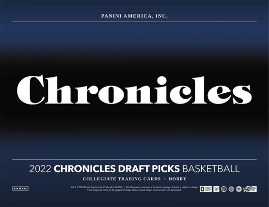 Panini - 2022-23 Chronicles Draft Picks Basketball - Hobby Box