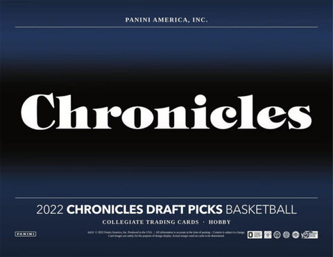 Panini - 2022-23 Chronicles Draft Picks Basketball - Hobby Box
