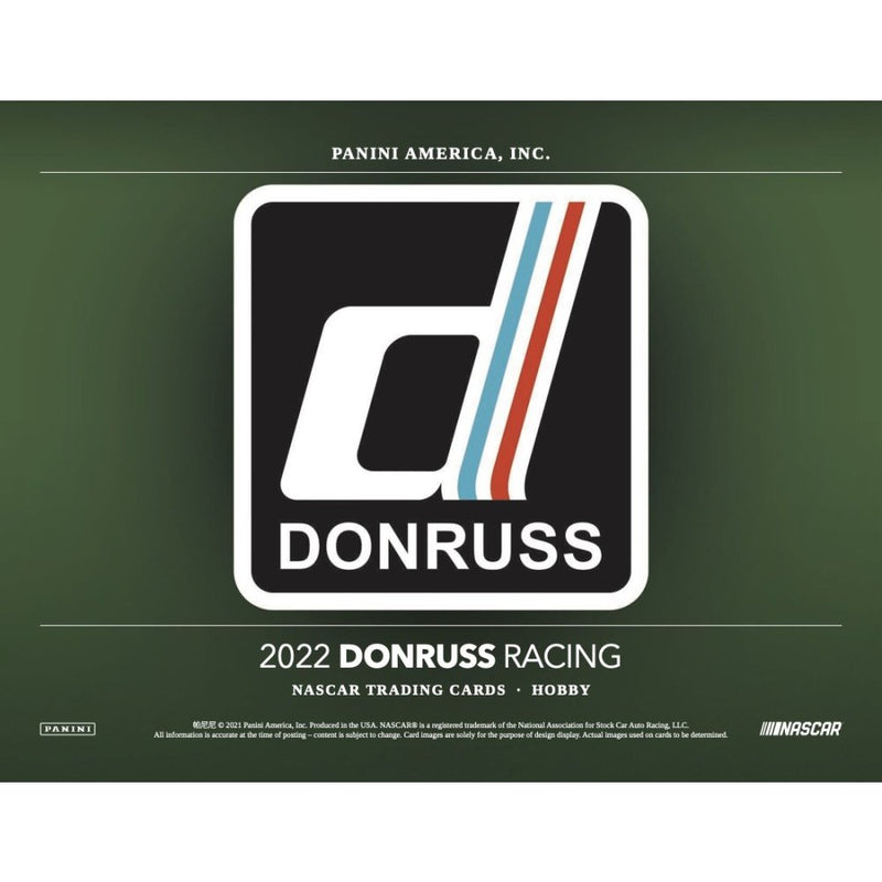 Panini - 2022 Donruss Racing - Hobby Box