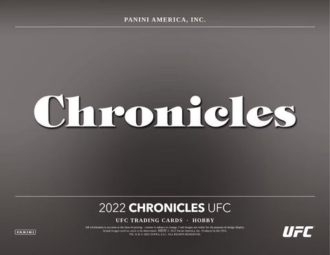 PANINI - 2022 UFC Chronicles - Hobby Box