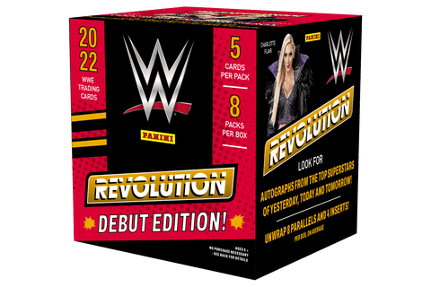 2022 Panini WWE Revolution Debut Edition Hobby Box