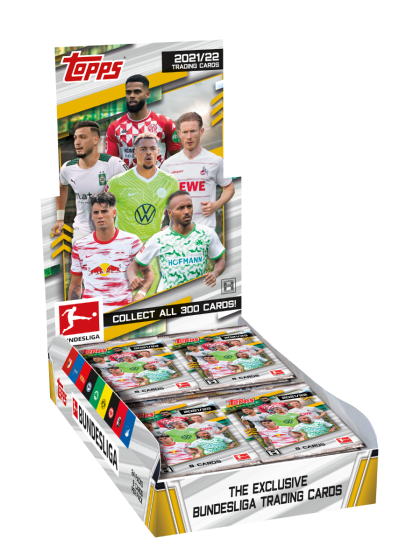 Topps - 2021-22 Bundesliga Soccer - Hobby Box