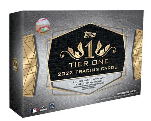 TOPPS - 2022 Tier One Baseball - Hobby Box