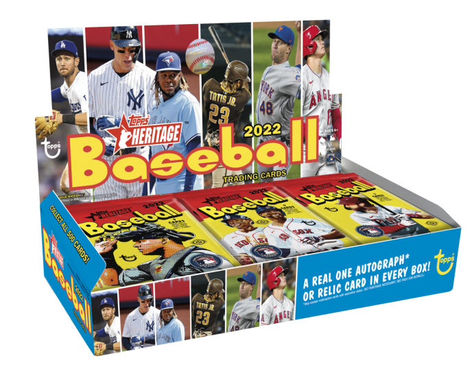 Topps - 2022 Heritage Baseball - Hobby Box