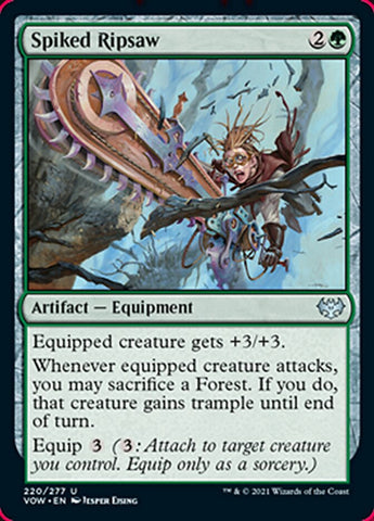 VOW-220 - Spiked Ripsaw -  Non Foil - NM