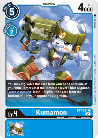 BT7-021 - Kumamon - Rare - NM