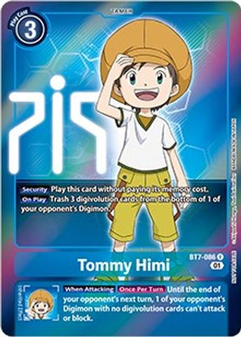 BT7-086 - Tommy Himi (Box Topper) - Rare - NM